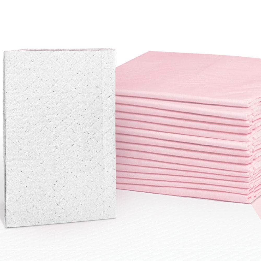 200Pcs Super Absorbent Pink Pet Training Pads 60X60Cm