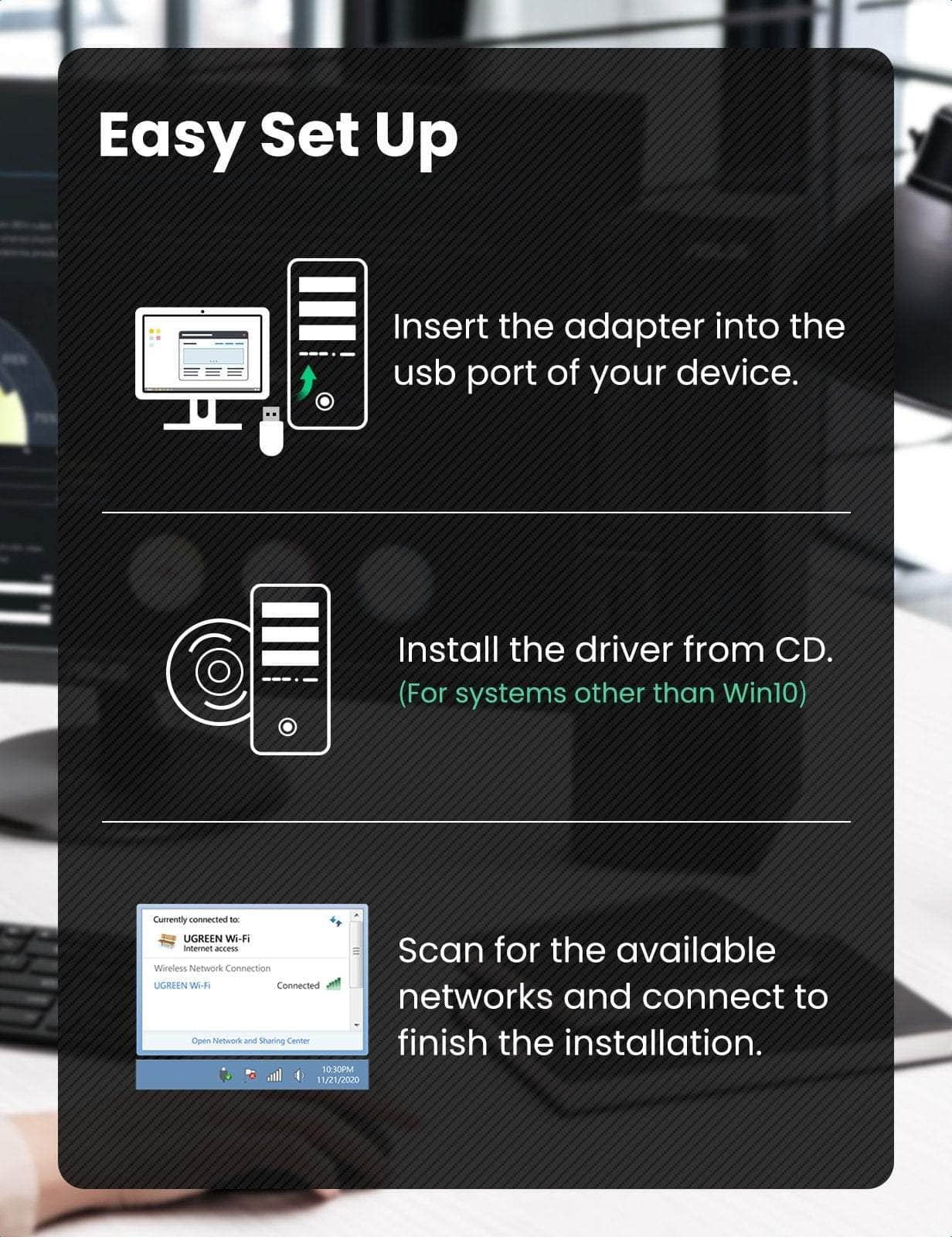 20204 Ac650 Dual Band Usb Wlan Adapter