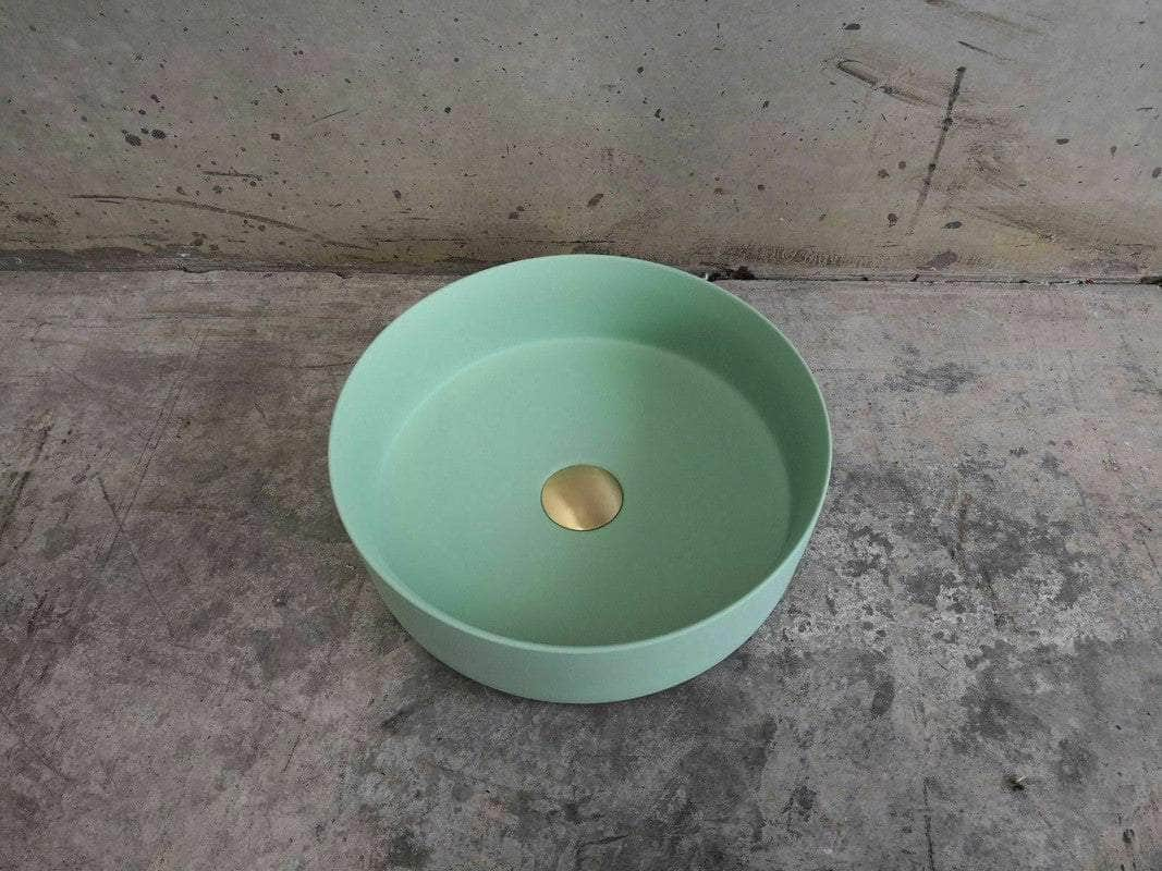 2023 Matte Black Round Porcelain Sink