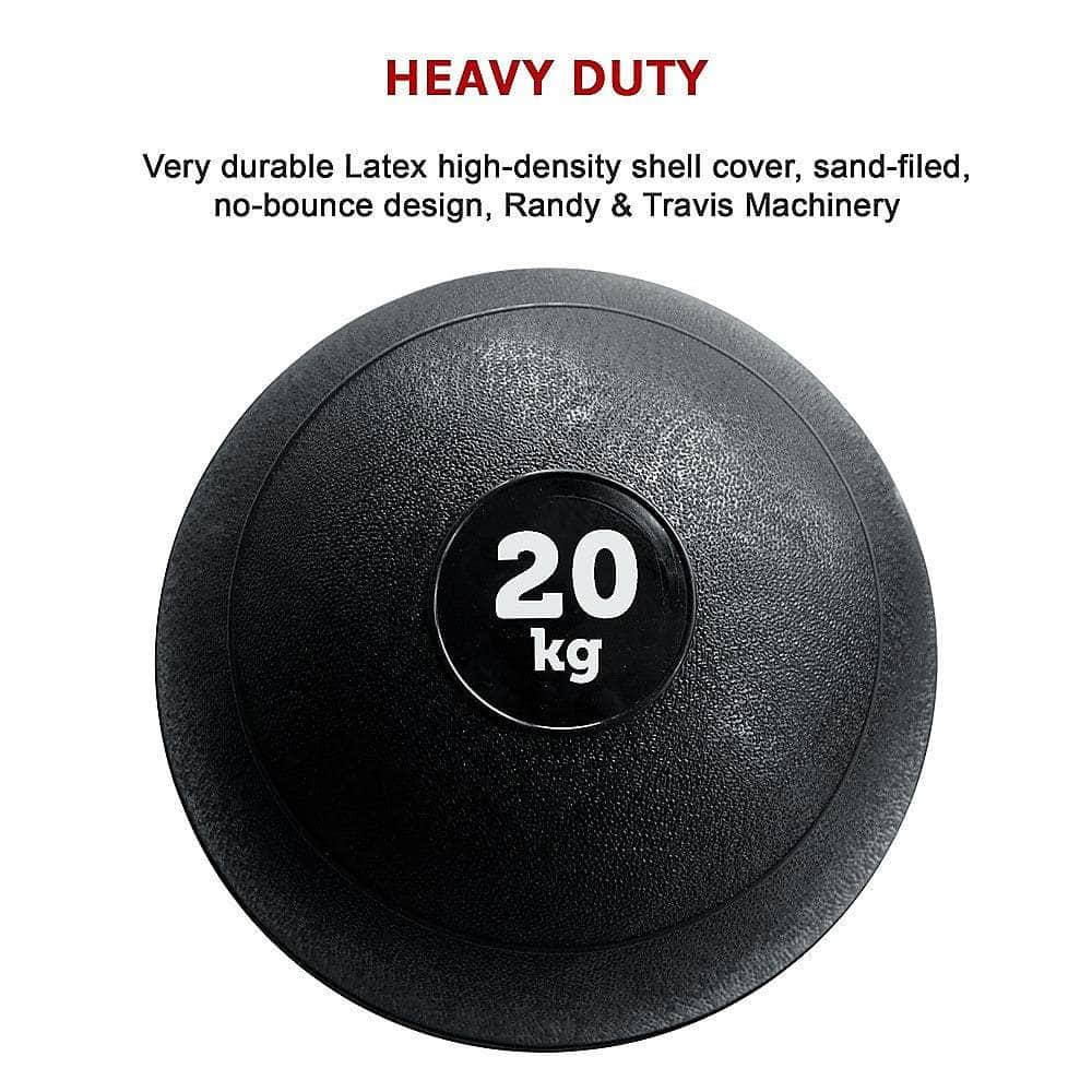 20Kg Slam Ball No Bounce Crossfit Fitness Mma Boxing Bootcamp