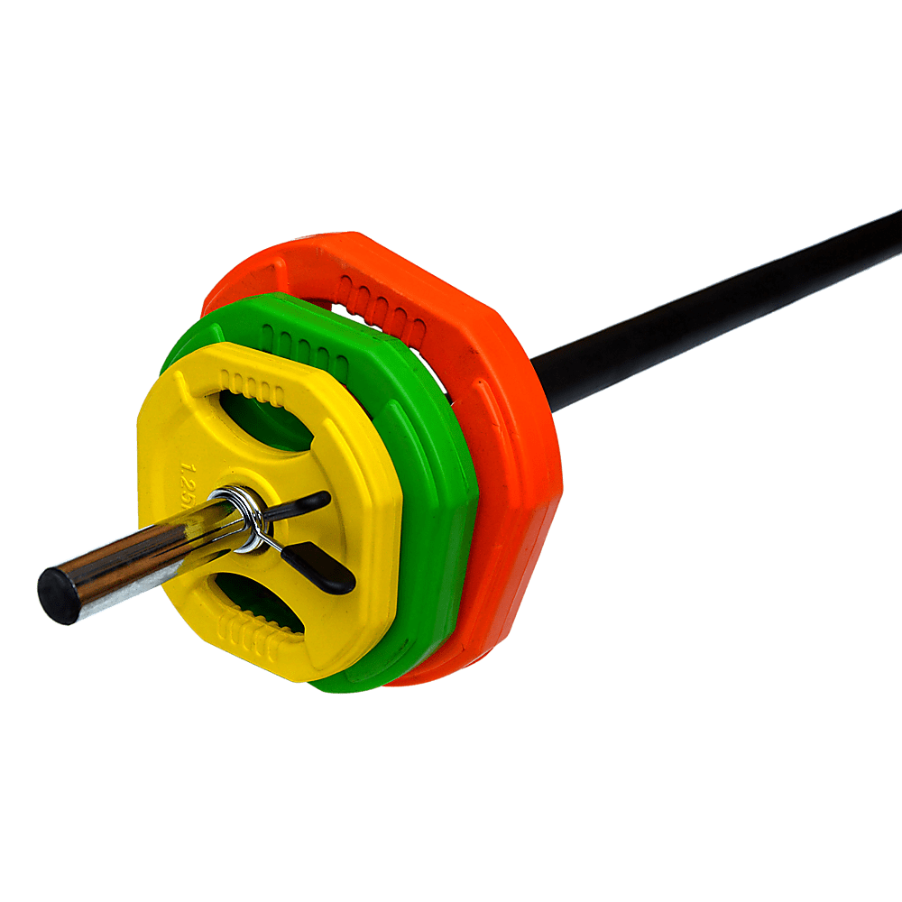 20Kg Standard Rubber Coloured Barbell