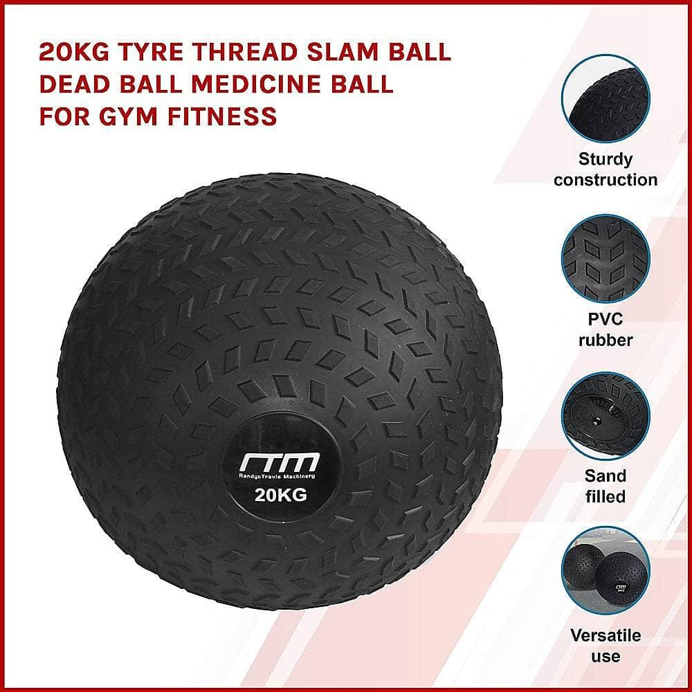 20Kg Tyre Thread Slam Ball Dead Ball Medicine Ball For Gym Fitness