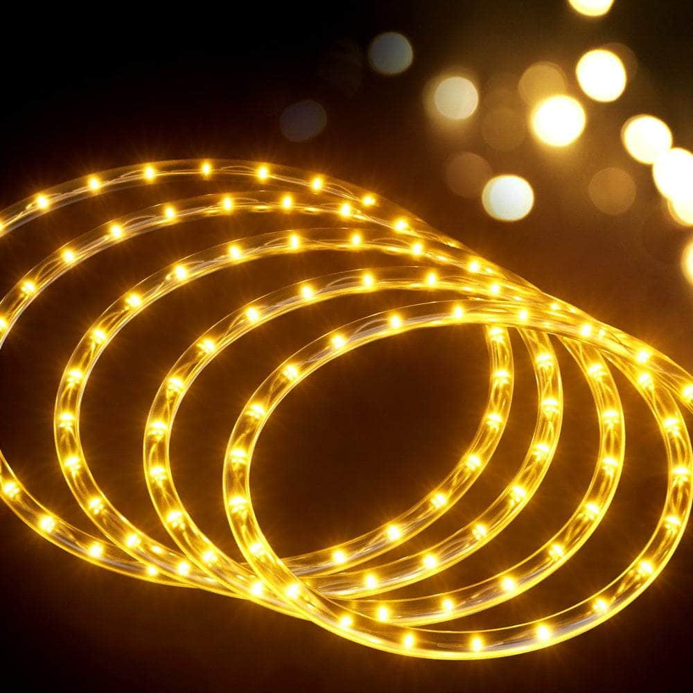 20M Christmas Lights String Rope Light Decoration 600 LED