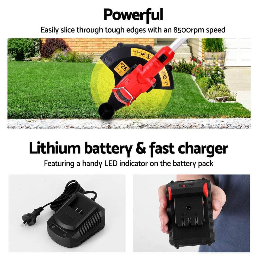 20V Cordless Line Trimmer Lawn Whipper Grass Snipper