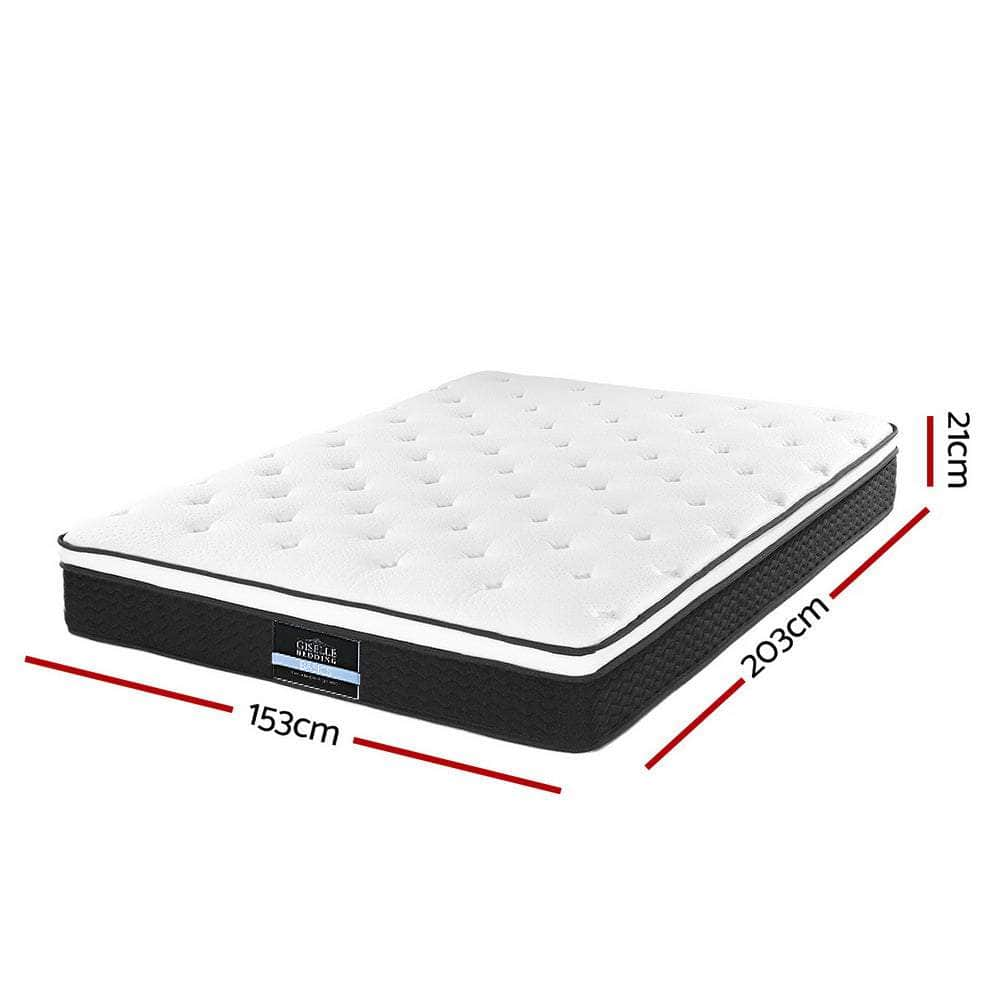 21cm Mattress Euro Top Queen