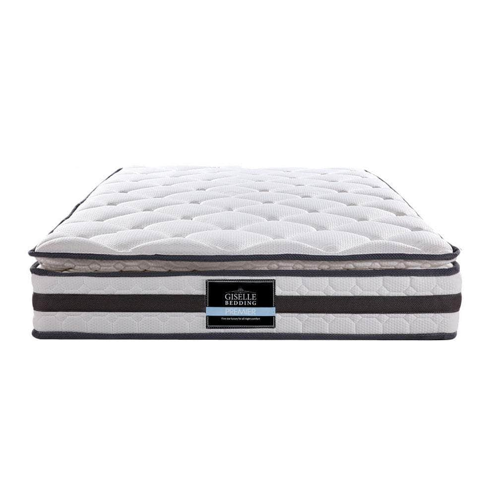 21cm Mattress Pillow Top King Single