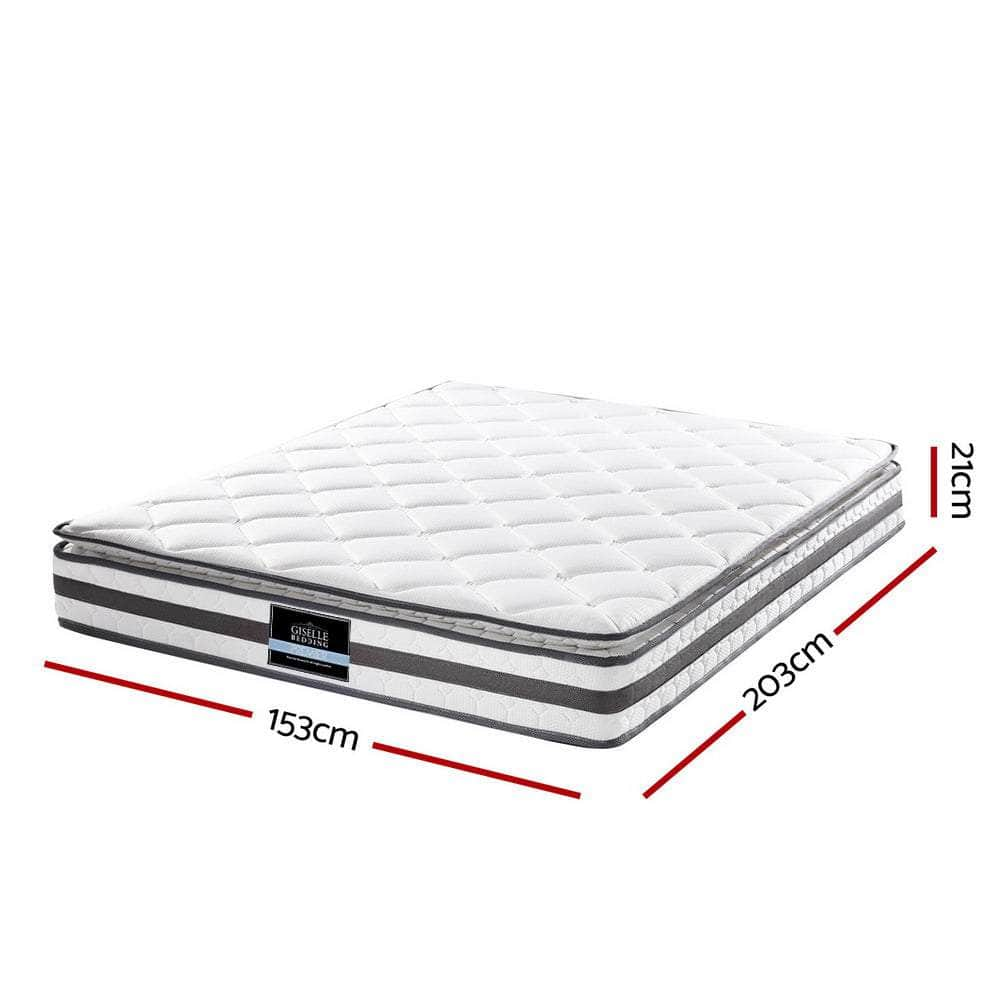 21cm Mattress Pillow Top Queen