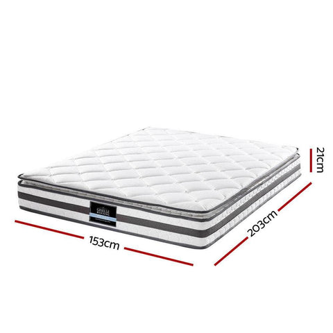 21cm Mattress Pillow Top Queen