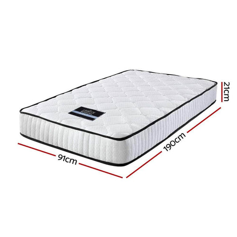 21cm Mattress Tight Top Single