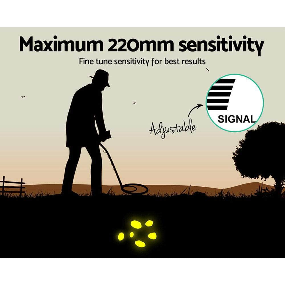 220Mm Deep Waterproof Treasure Hunter Metal Detector