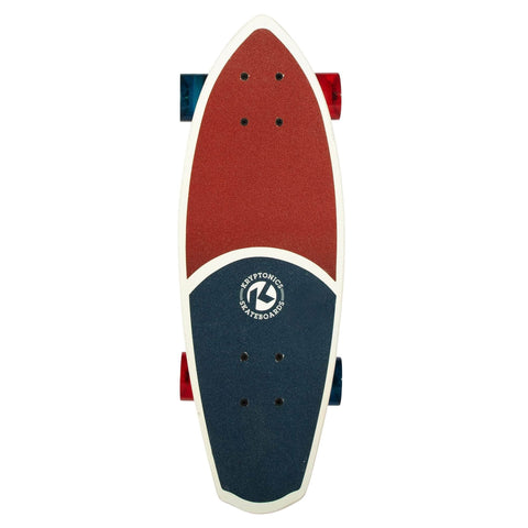 23-inch Mini Fat Cruiser Board - Liberty Blue