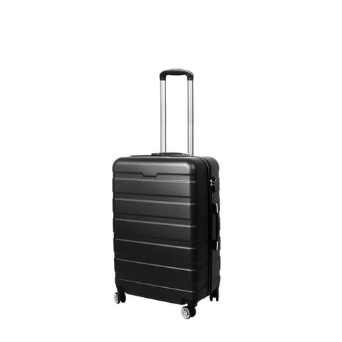 24" Luggage Case Suitcase Black 24 inch