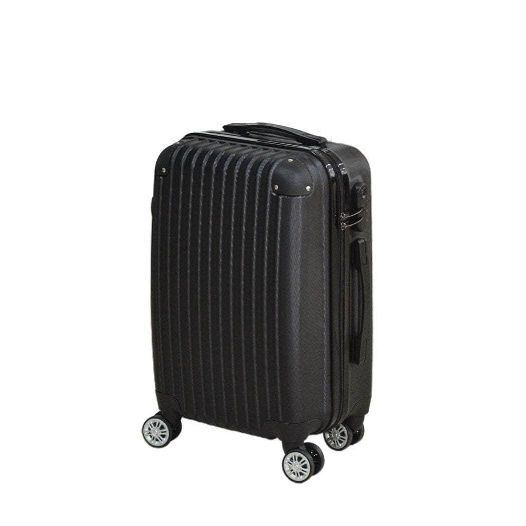 24" Luggage Suitcase Code Black