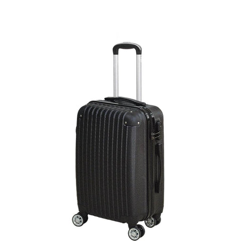 24" Luggage Suitcase Code Black