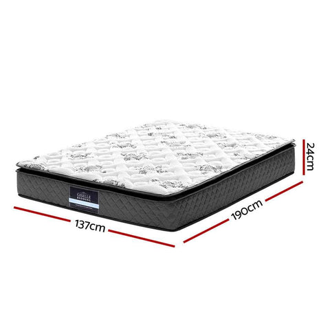 24cm Mattress Pillow Top Double