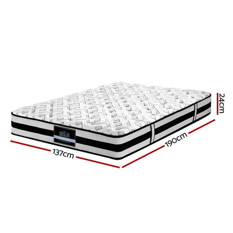 24cm Mattress Super Firm Double