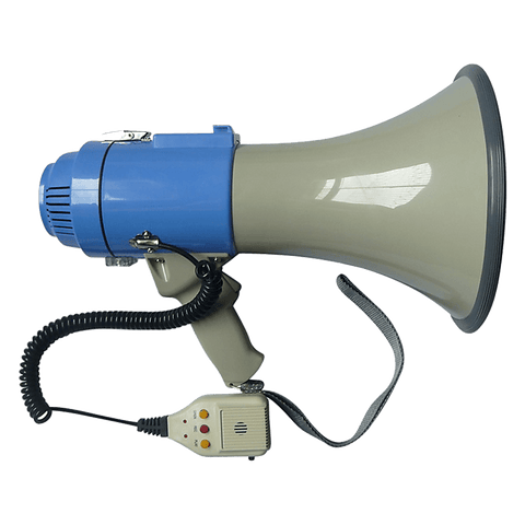 25W Megaphone Pa System Loud Speaker Voice Recorder