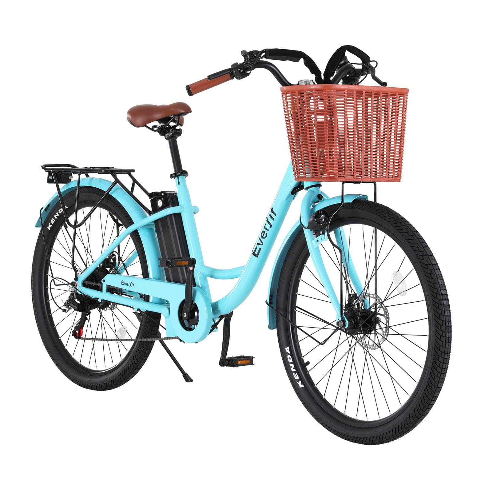 26" Electric Bike City Bicycle eBike e-Bike Commuter w/ Battery