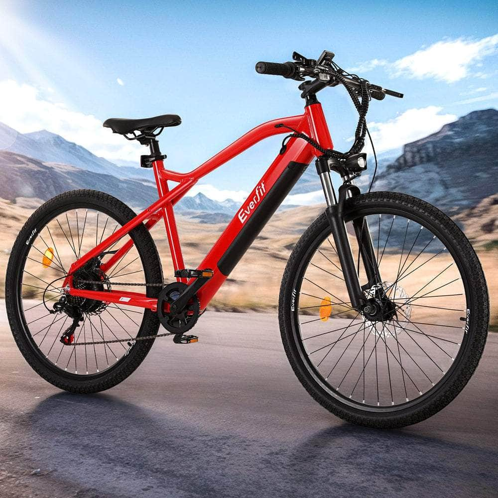 26 Inch Electric Bike Mountain Bicycle Ebike Built-In Battery 250W