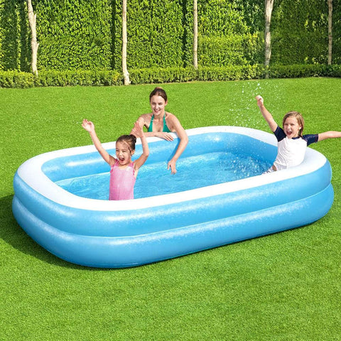 262X175X51Cm Inflatable Above Ground Swimming Pool 778L