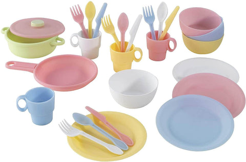 27Pc Cookware Set - Pastel For Kids