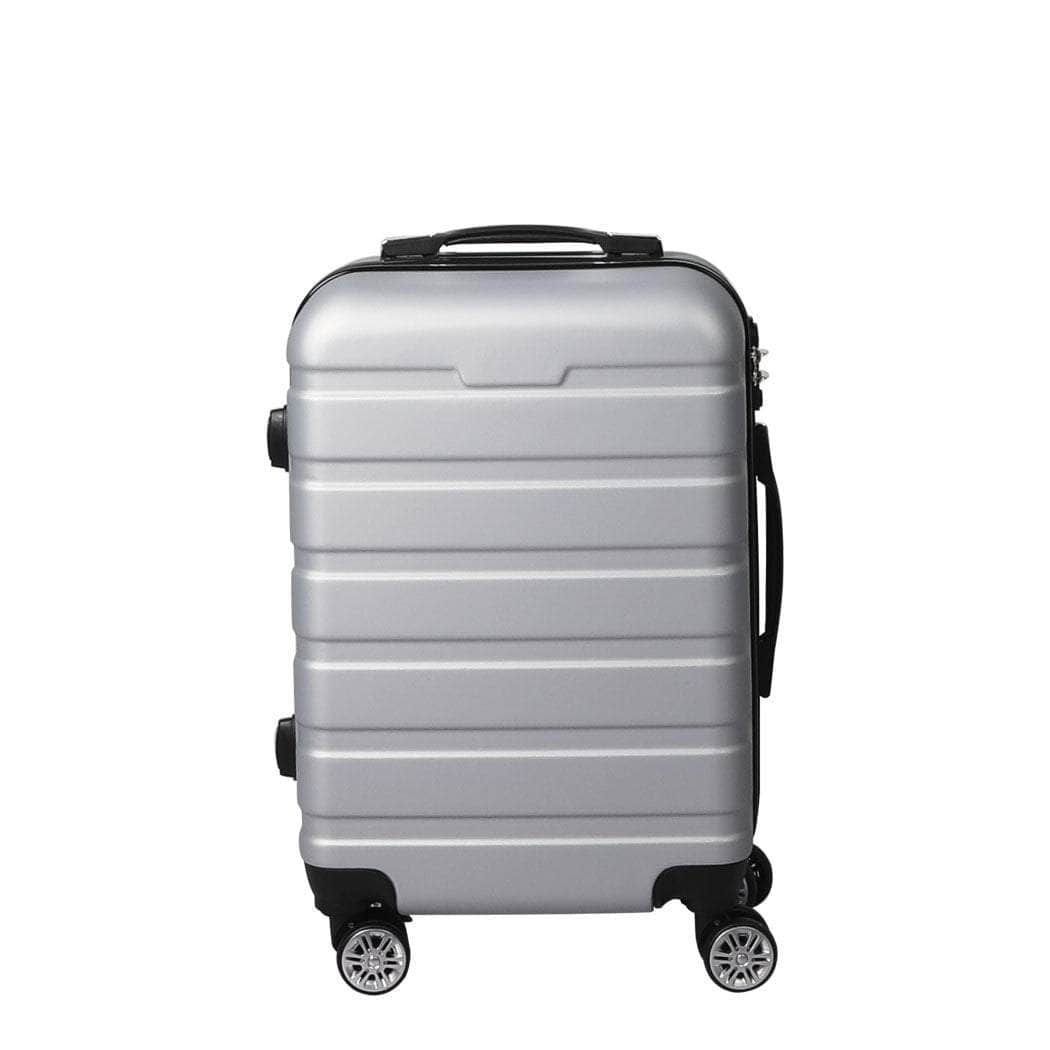 28" Luggage Case Suitcase Silver 28 inch