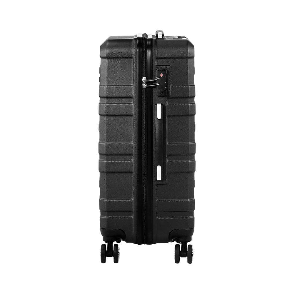 28" Luggage Suitcase Trolley Set Travel TSA Lock Storage Hard Case