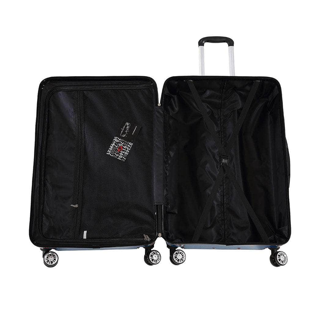 28" Travel Luggage Carry On Expandable Navy