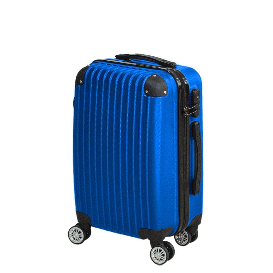 28" Travel Luggage Suitcase Blue