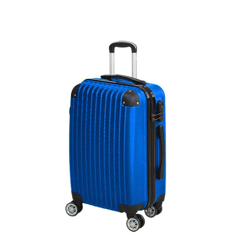 28" Travel Luggage Suitcase Blue