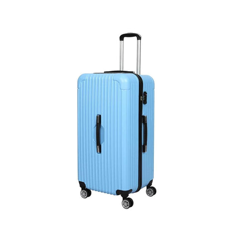 28" Trunk Luggage Travel Blue 28 inch