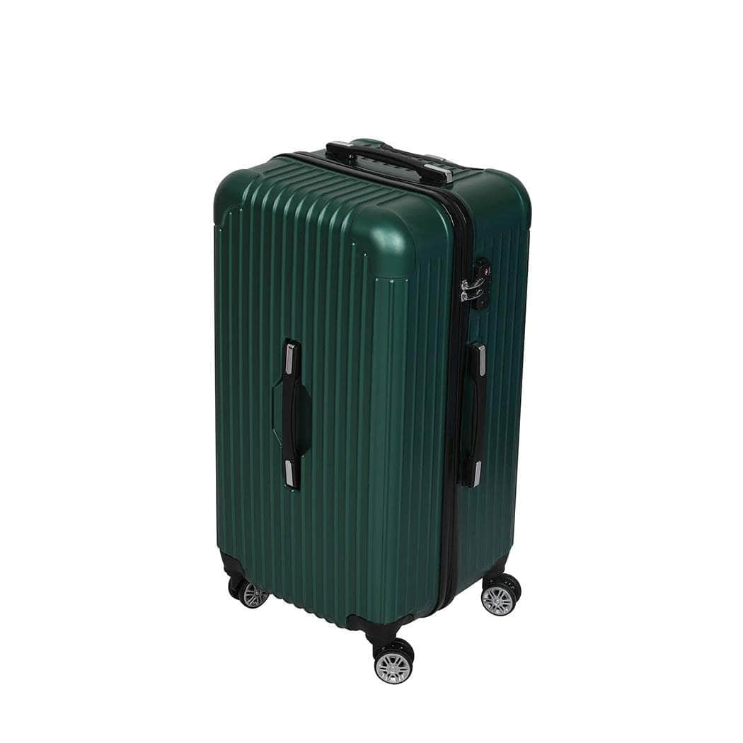 28" Trunk Luggage Travel Green 28 inch