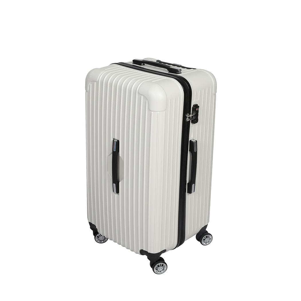 28" Trunk Luggage Travel White 28 inch