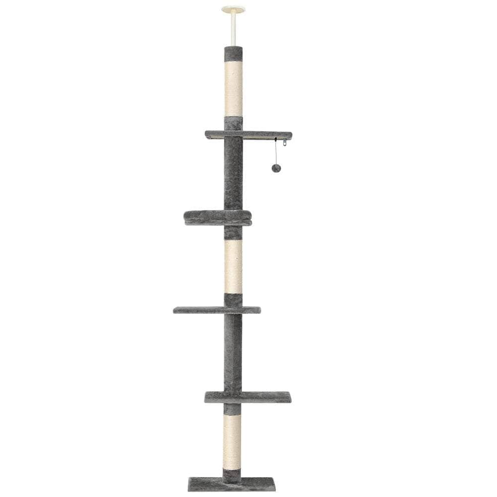 290cm Cat Tree Tower - Floor to Ceiling Scratching Post