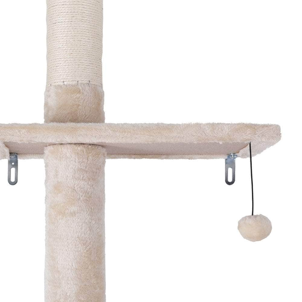 290cm Cat Tree Tower - Floor to Ceiling Scratching Post