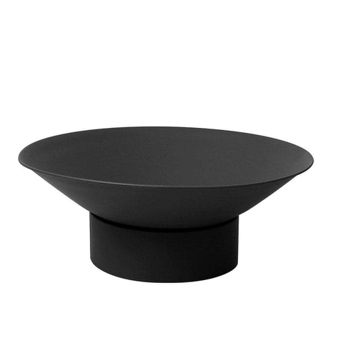 2IN1 Fire Pit Bowl Fireplace Black