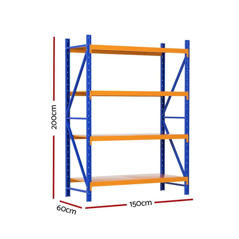 2Mx1.5M/2Mx1.8M Warehouse Shelving Garage Rack