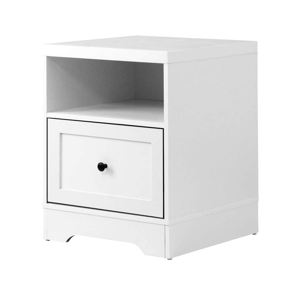 2PCS Bedside Tables Nightstand Hamptons Furniture