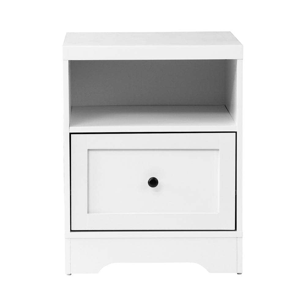 2PCS Bedside Tables Nightstand Hamptons Furniture