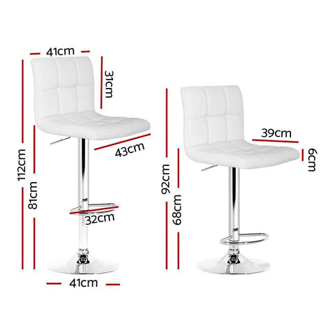 2x Bar Stools Tractor Seat 65cm