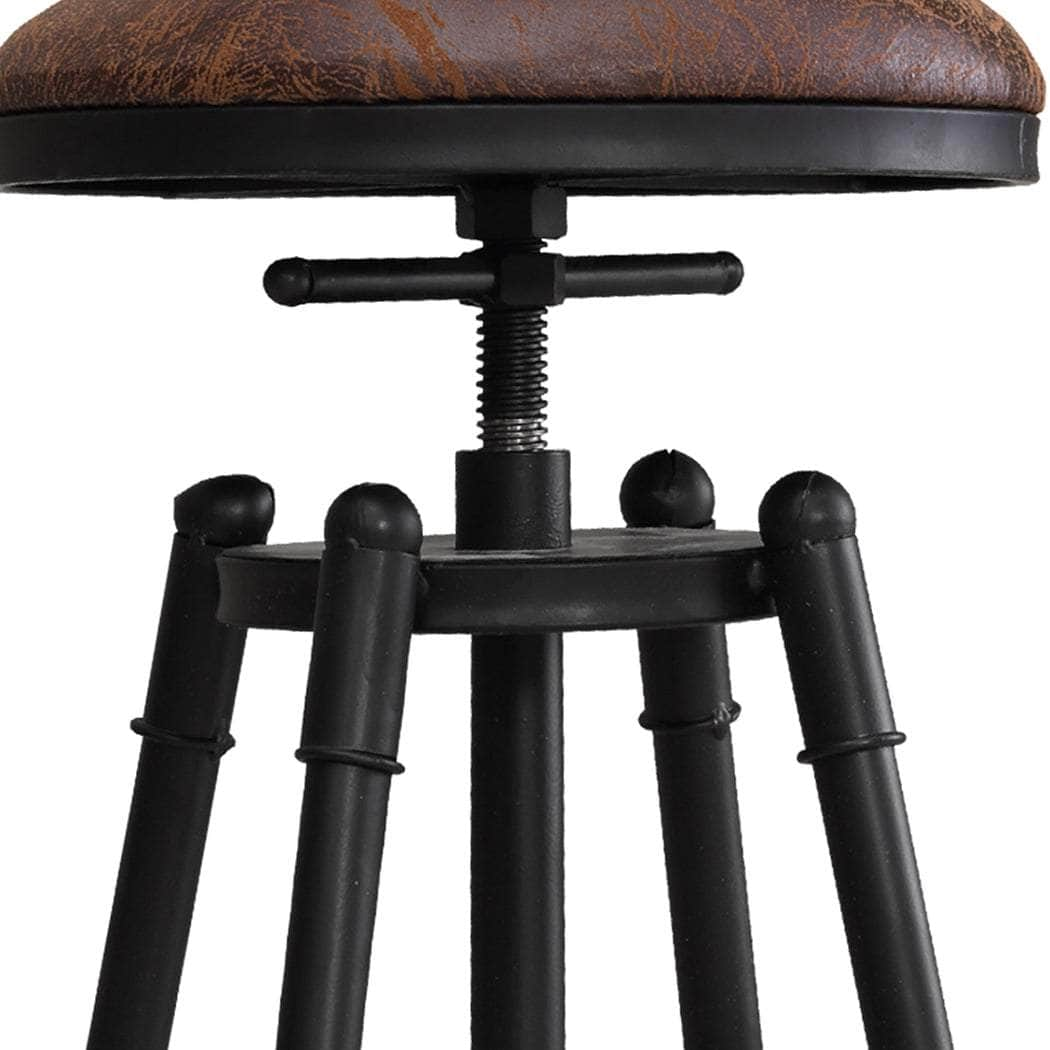 2x Industrial Bar Stools - Kitchen