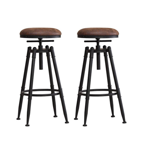 2x Industrial Bar Stools - Kitchen