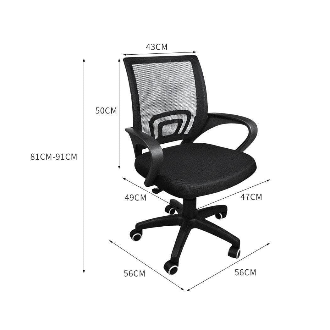 2x Office Chair Gaming Computer Black