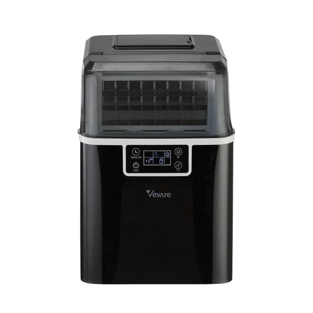 3.2L Portable Ice Maker with Ice Cube Scoop Stainless