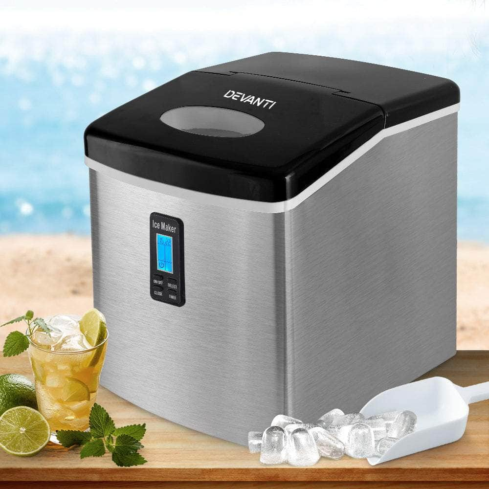 3.2L Stainless Steel Portable Ice Cube Maker