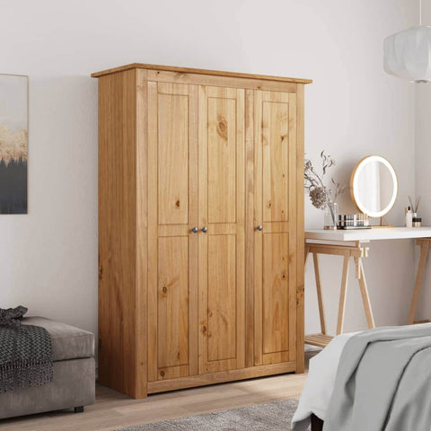 3-Door Wardrobe Pine Panama Range