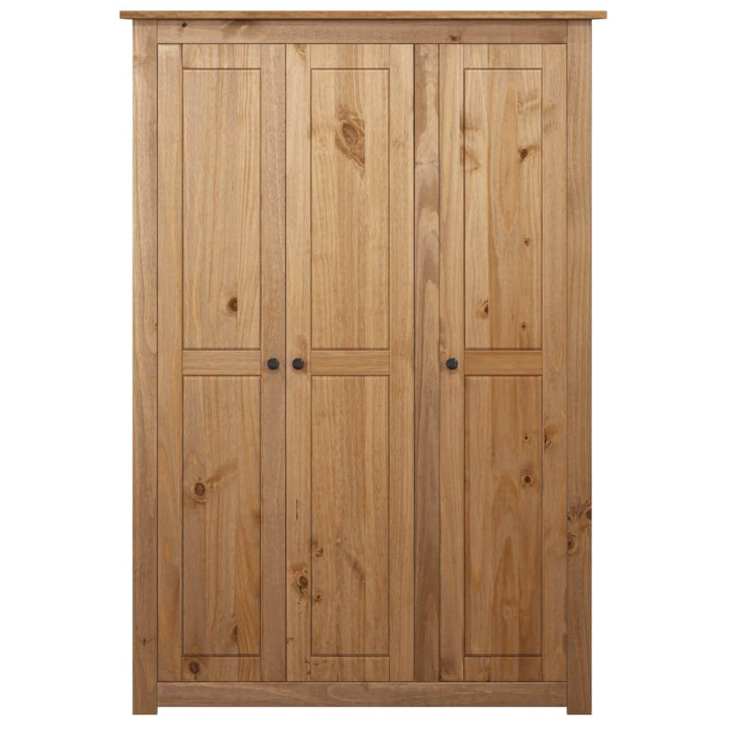 3-Door Wardrobe Pine Panama Range