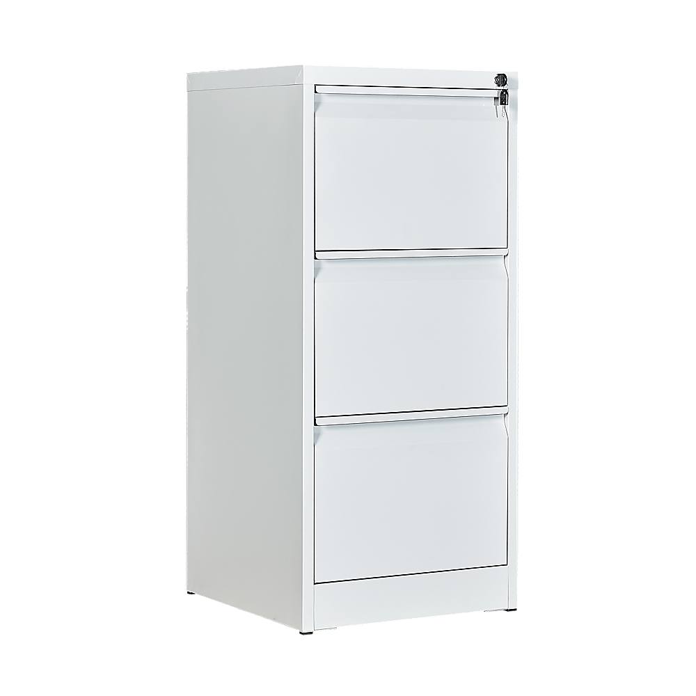 3-Drawer Shelf Office Gym Filing Storage Locker Cabinet