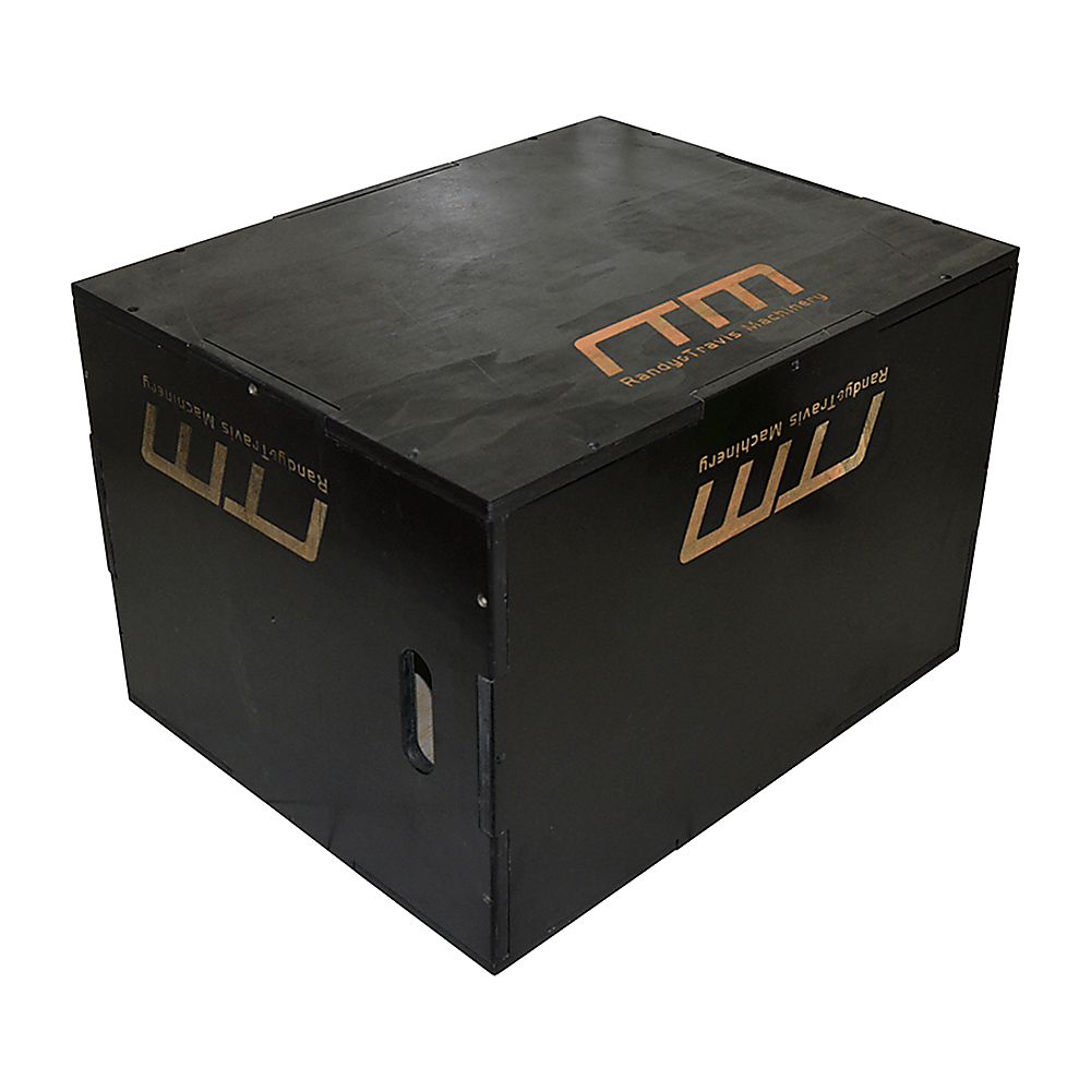 3 IN 1 Black Wood Plyo Games Plyometric Jump Box