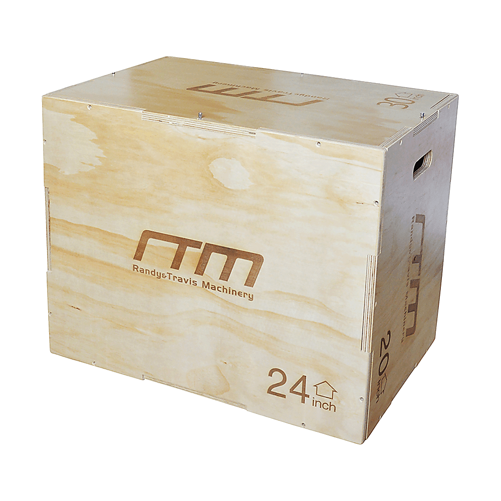 3 IN 1 Wood Plyo Games Plyometric Jump Box